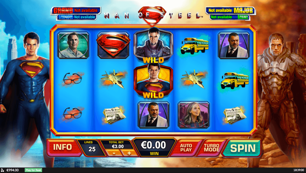 man of steel playtech tragamonedas gratis