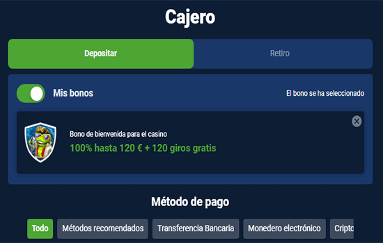 CasinoenLineaHEX.com Bet Casino Haz tu primer Deposito