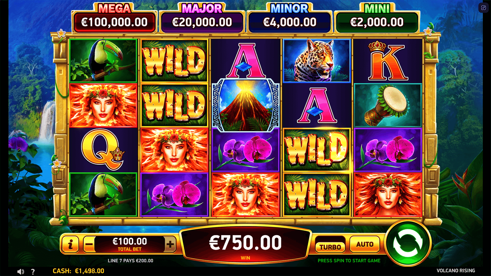 Volcano Rising Slot 