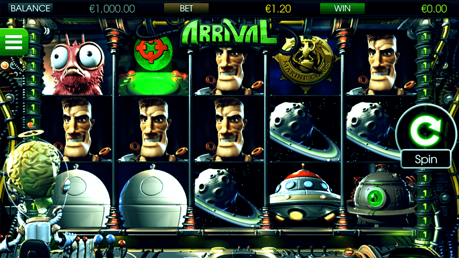3D Slot Arrival Betsoft