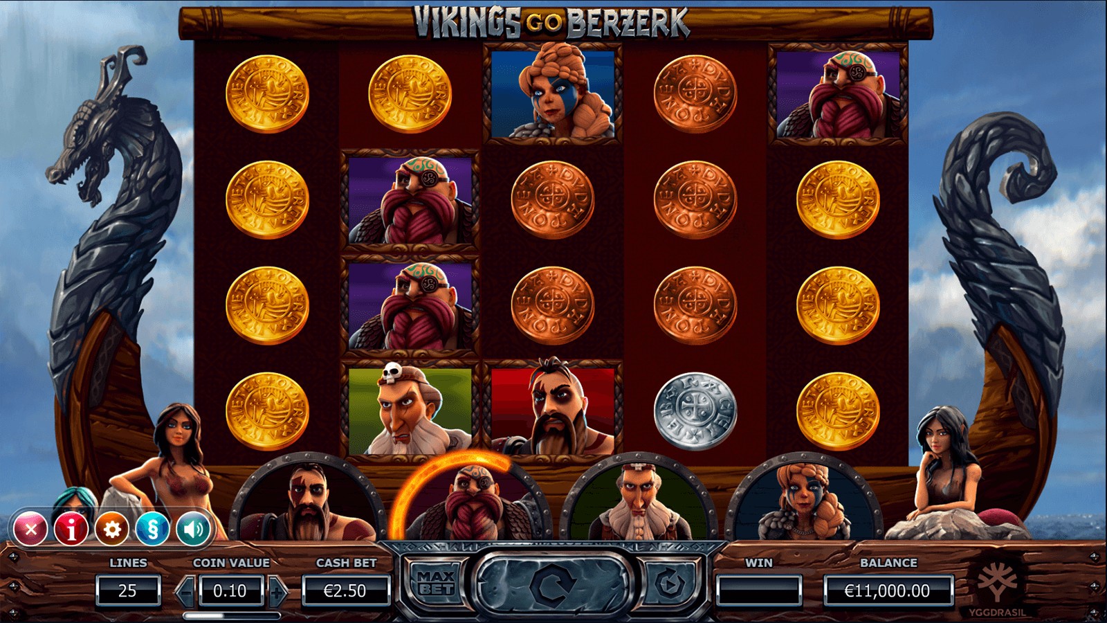 3D Slot Vikings Go Berzerk Yggdrasil