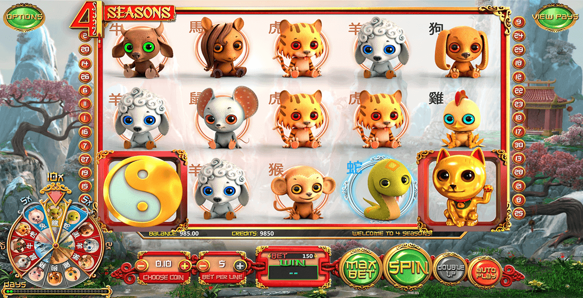 4 seasons betsoft tragamonedas gratis