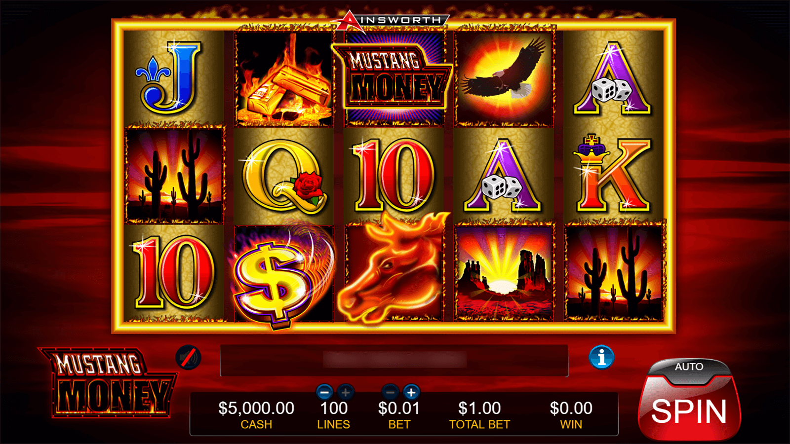 Ainsworth Mustang Money Slot