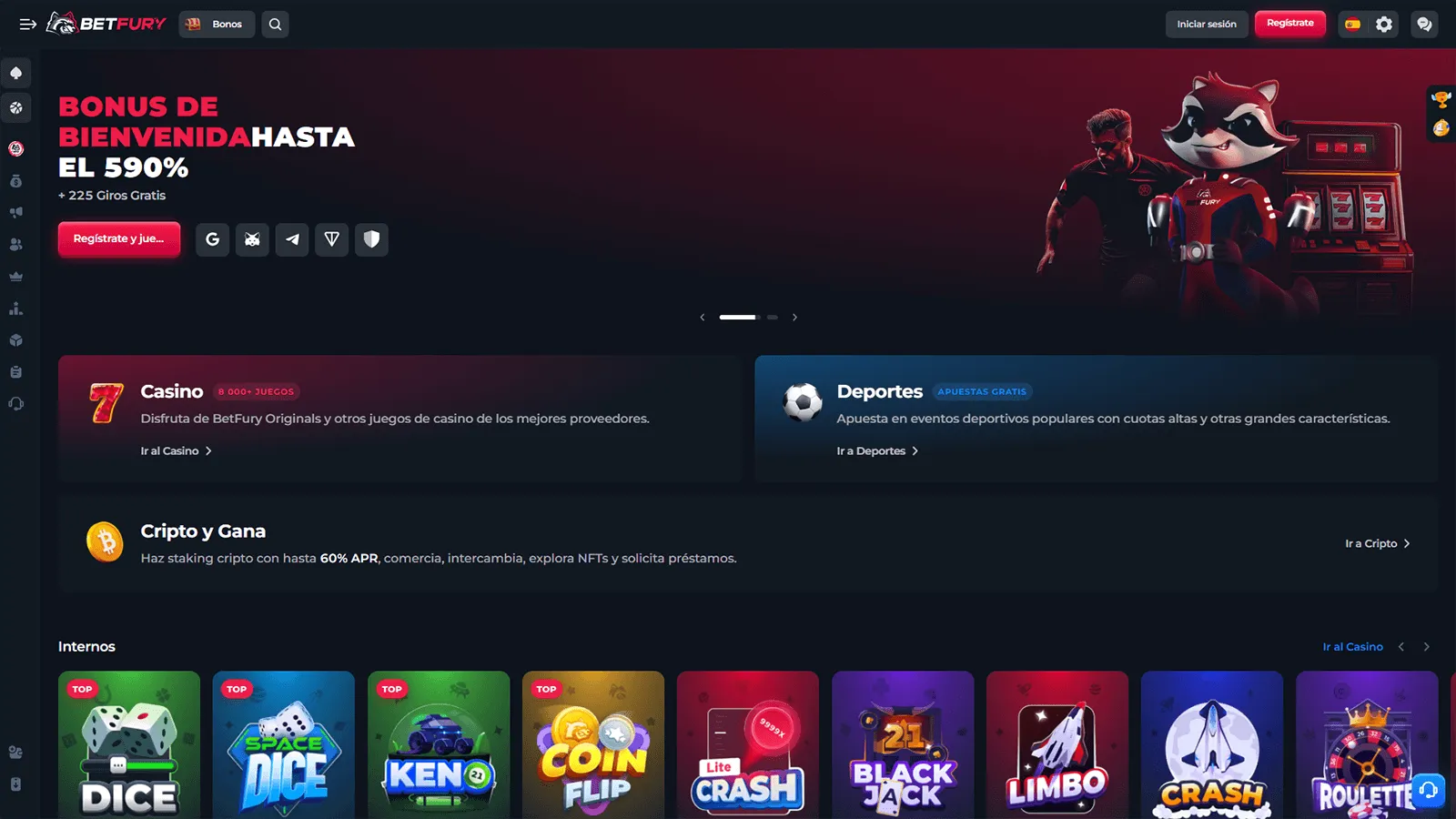 BetFury Dogecoin Casino