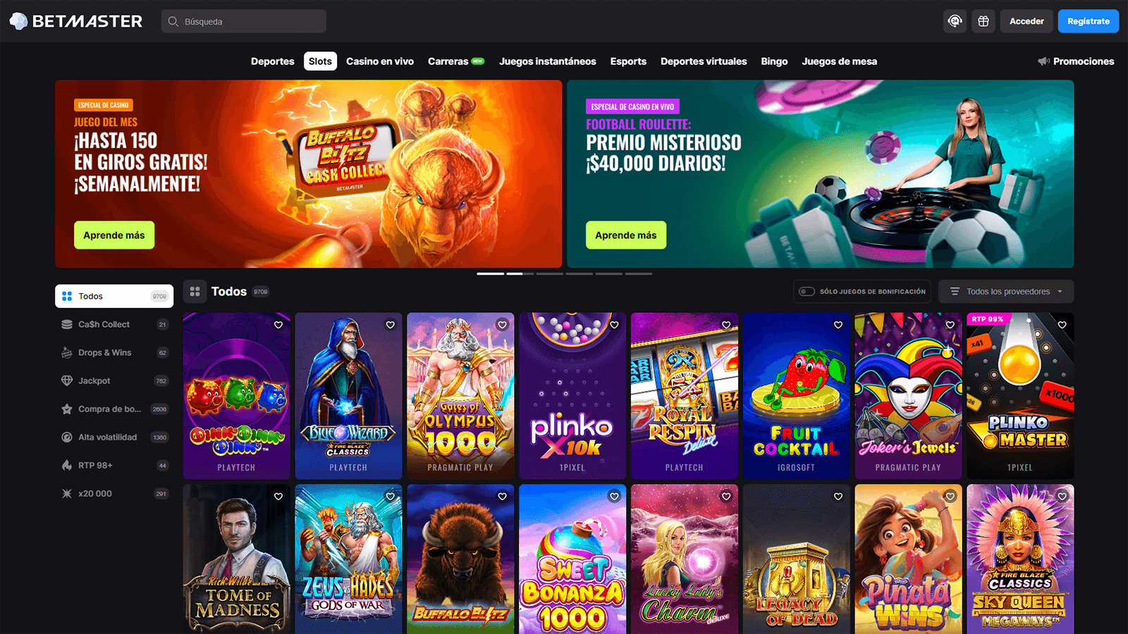 BetMaster HighRoller