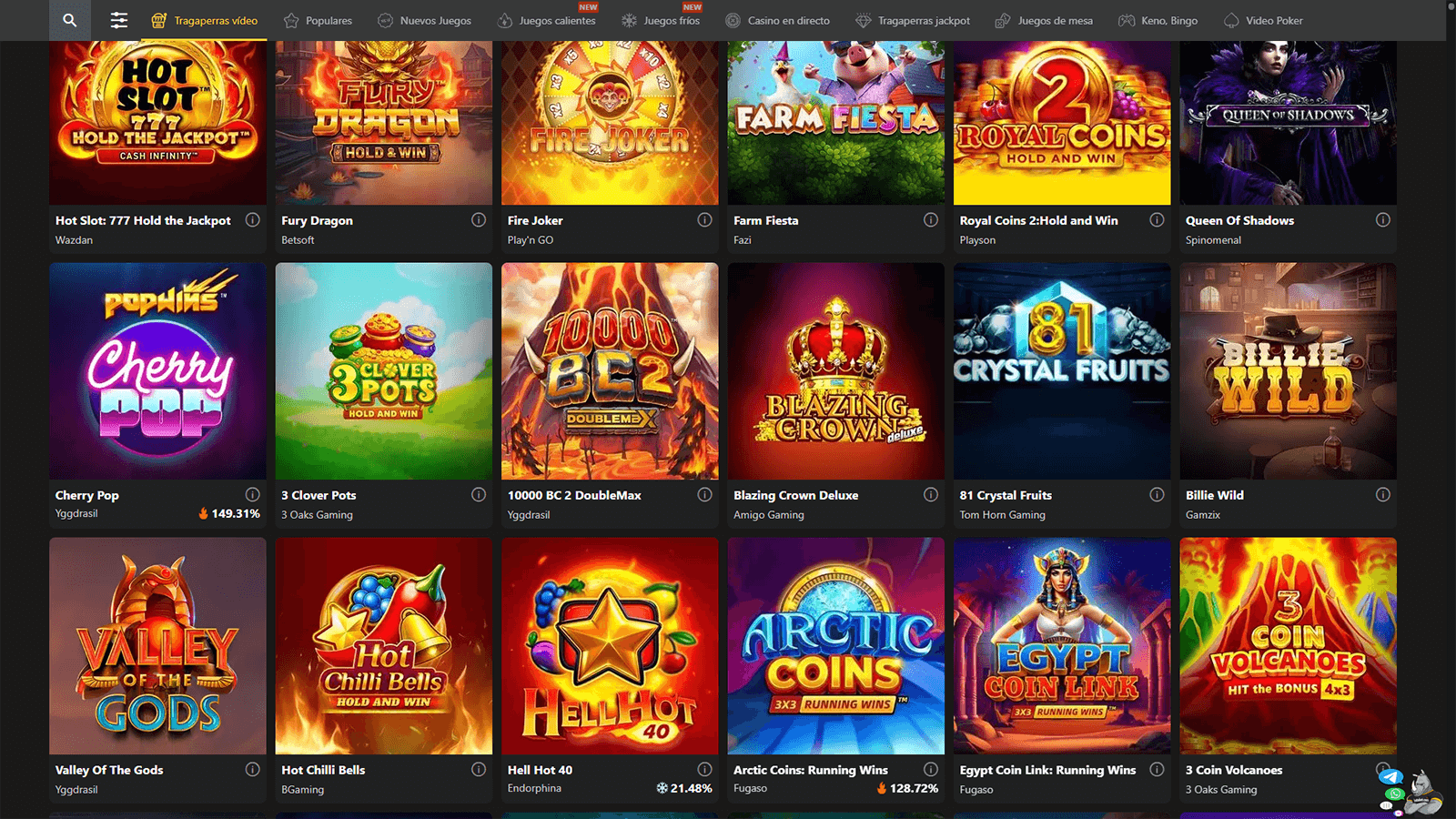 BetOBet Tragamonedas Online Casino