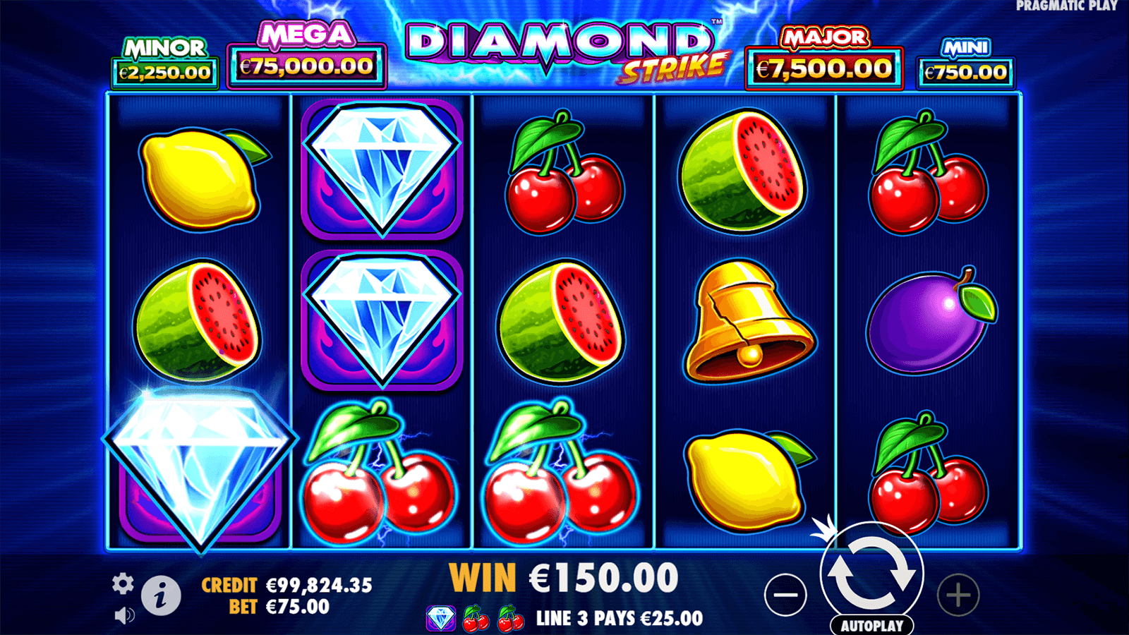 CasinoEnlineaHEX.com   Diamond Strike Pragmatic Play