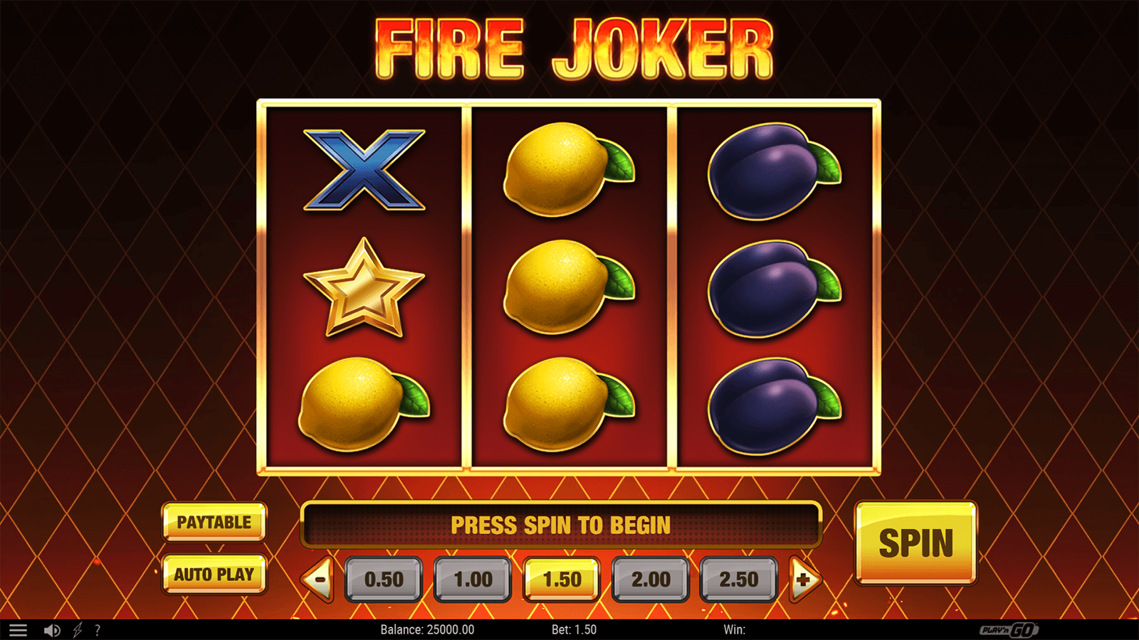 Fire Joker Play'N GO