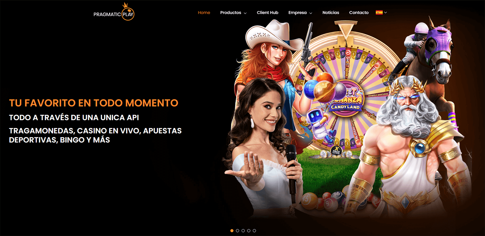 Pragmatic Play   Sitio Web Oficial del Desarrollador