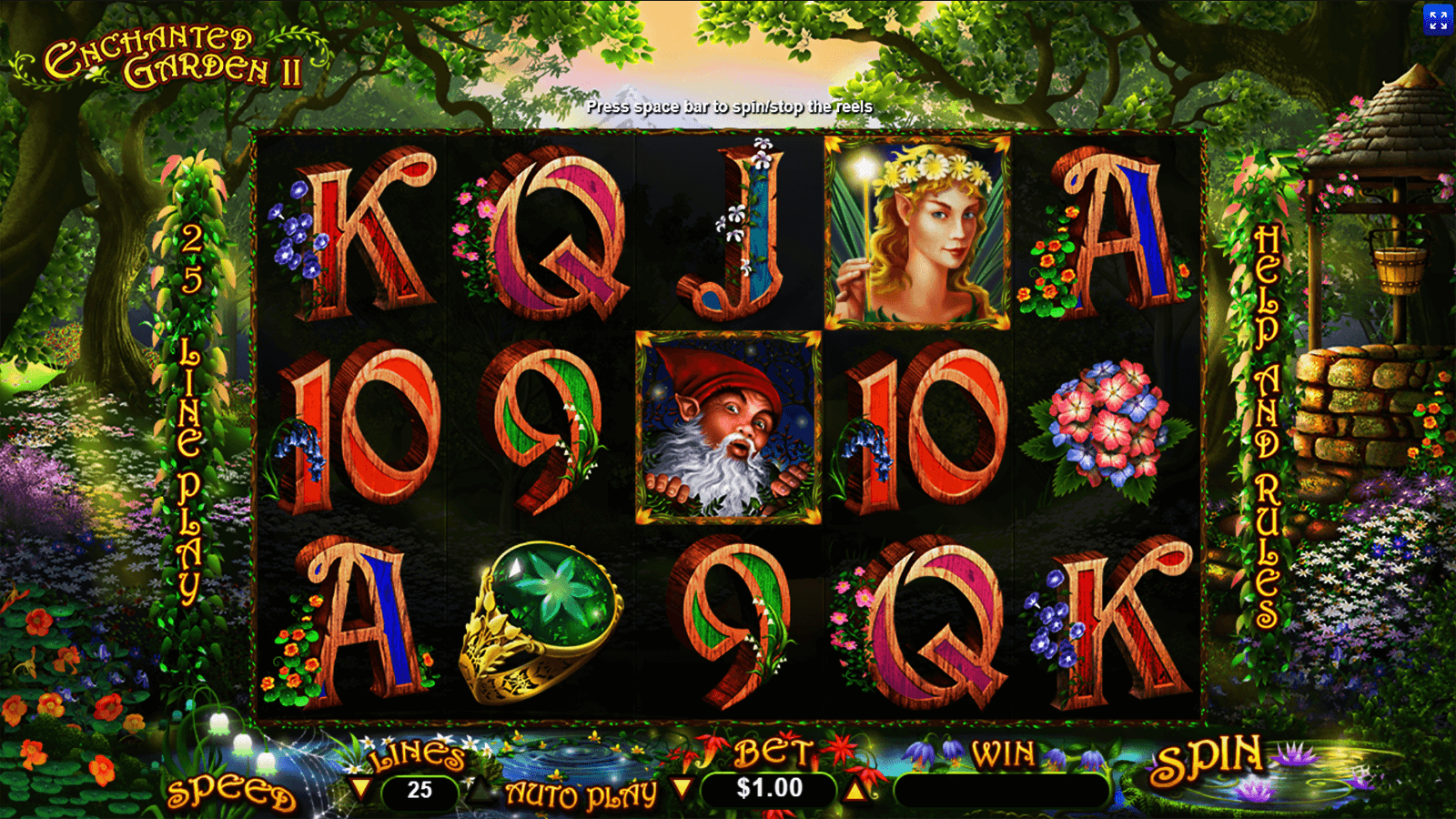 RTG Enchanted Garden 2 Slot