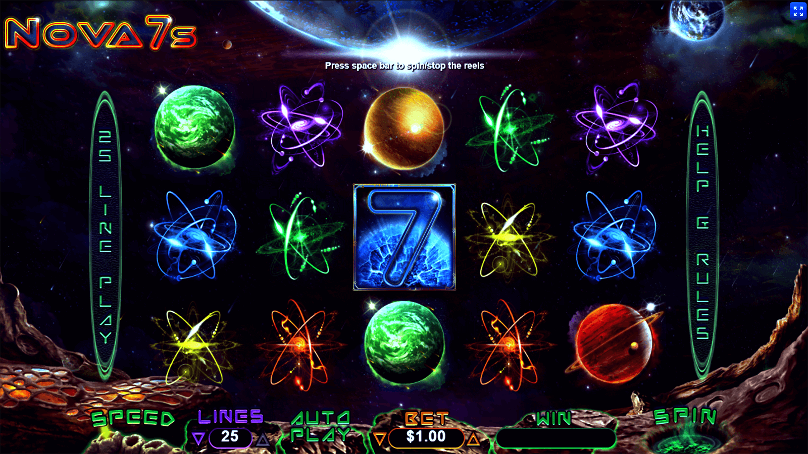 RTG Nova 7s Slot