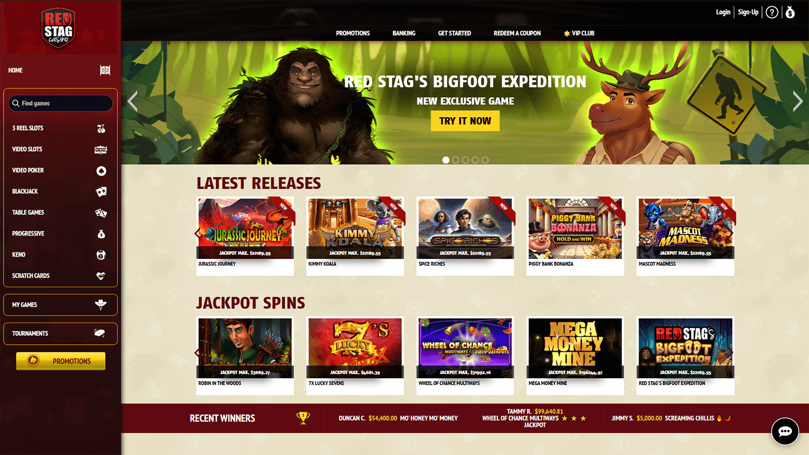 Red Stag Casino Pagina de Inicio