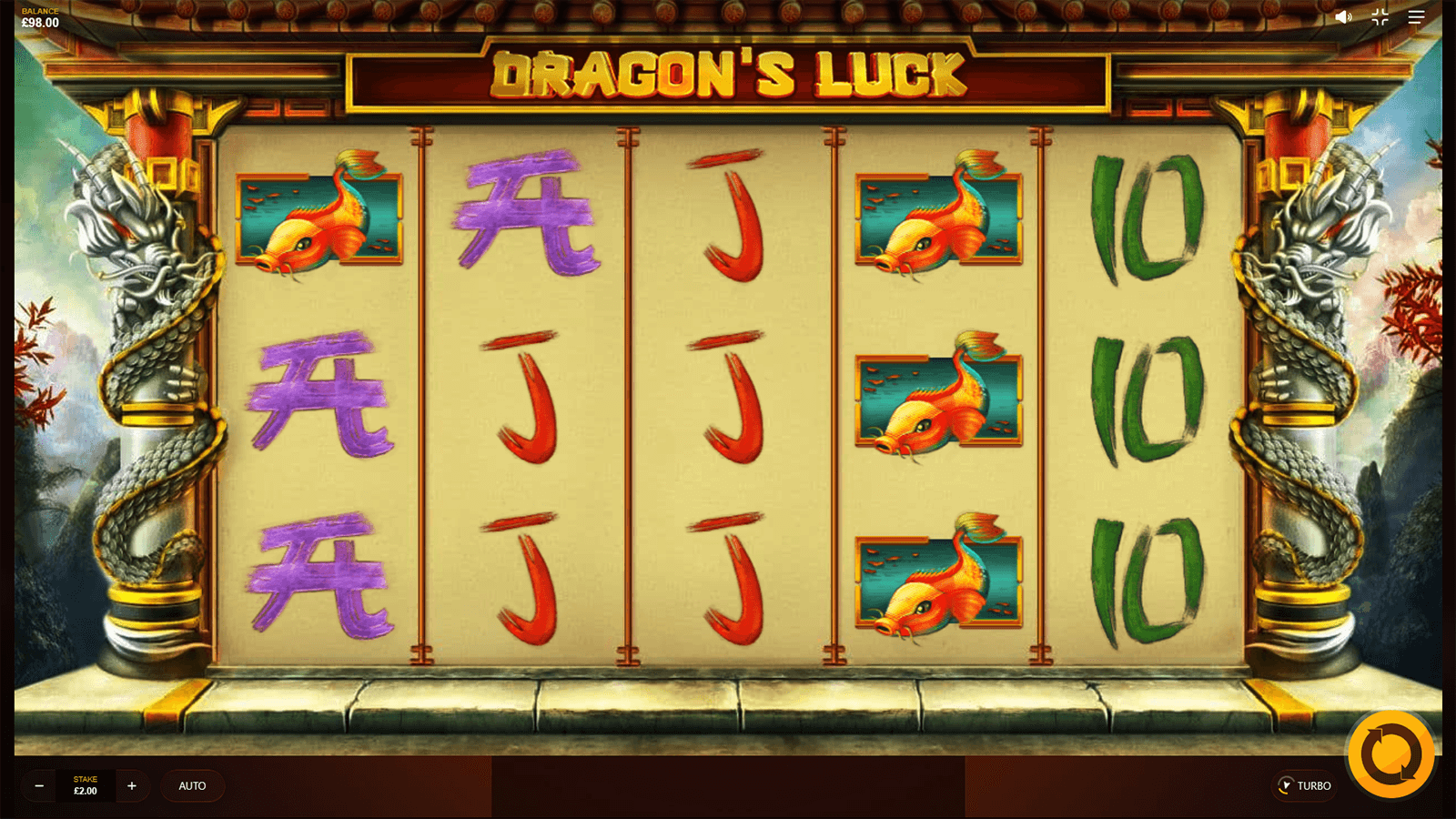 Red Tiger Gaming Dragons Luck Slot