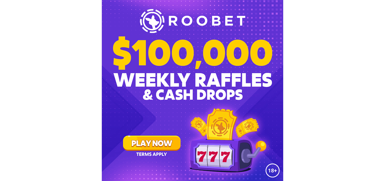 Roobet USD Weekly Raffles and Cash Drops LATAM