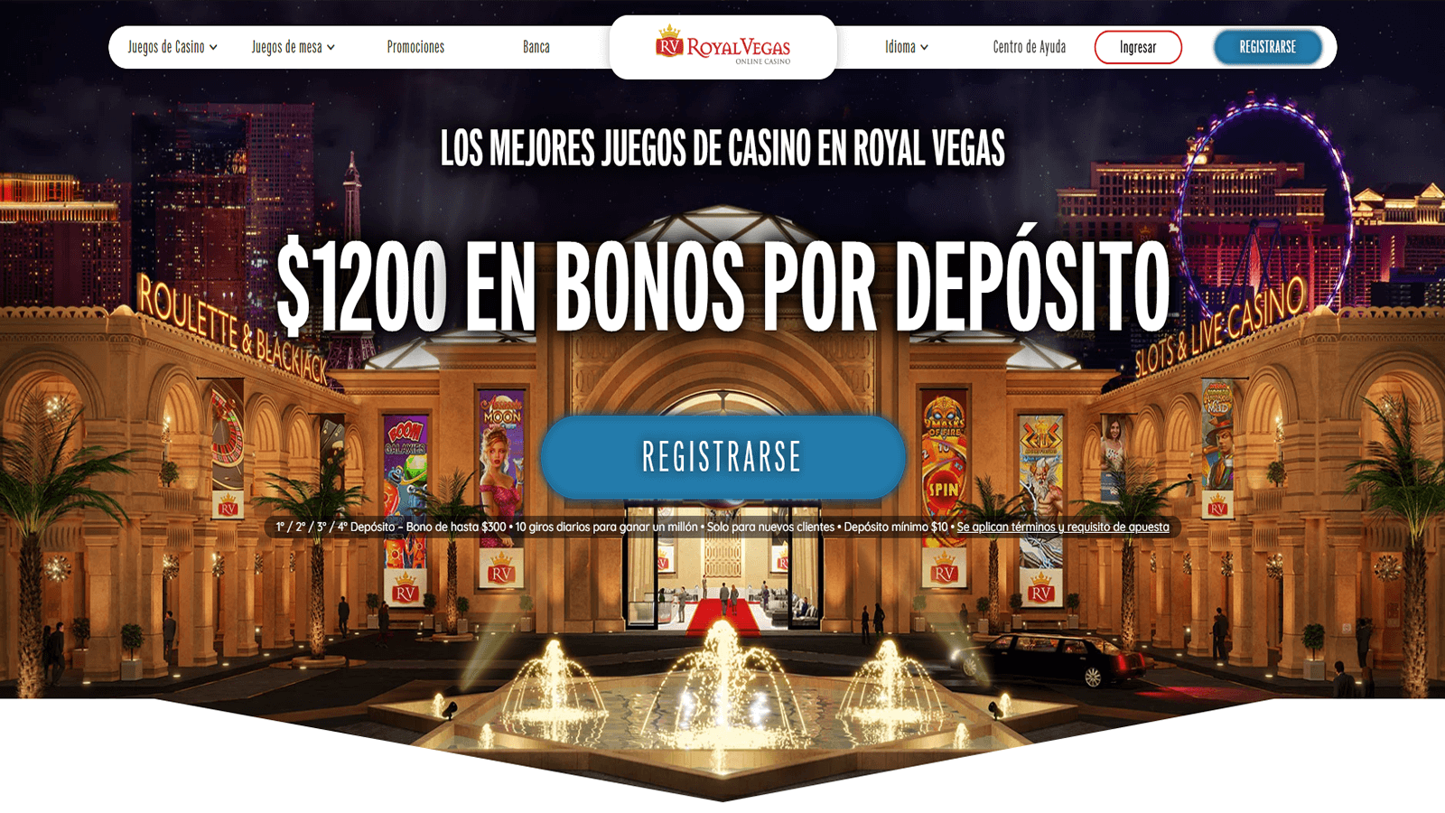 RoyalVegas HighRoller