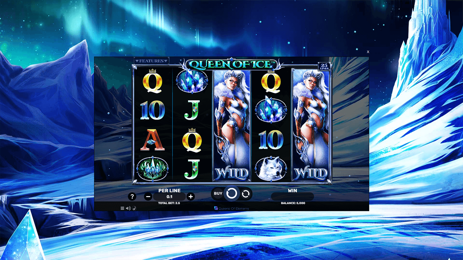 Slot Spinomenal Queen of Ice