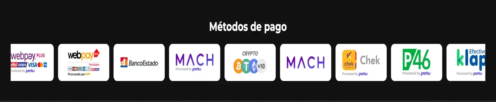 AllRight Payment Methods