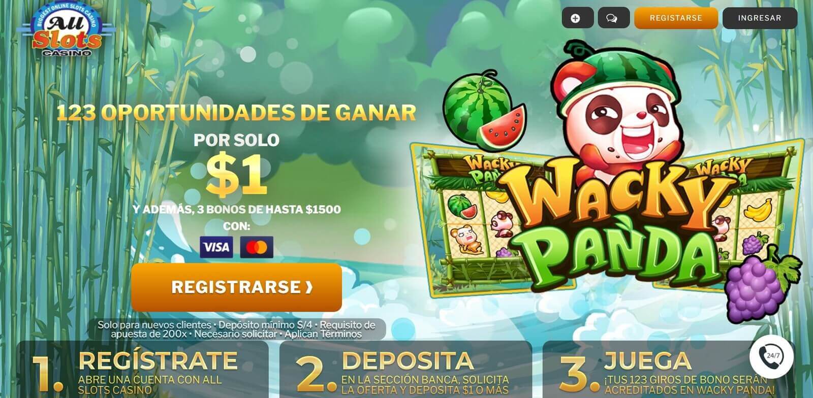 Reseña de AllSlots Casino online en Perú