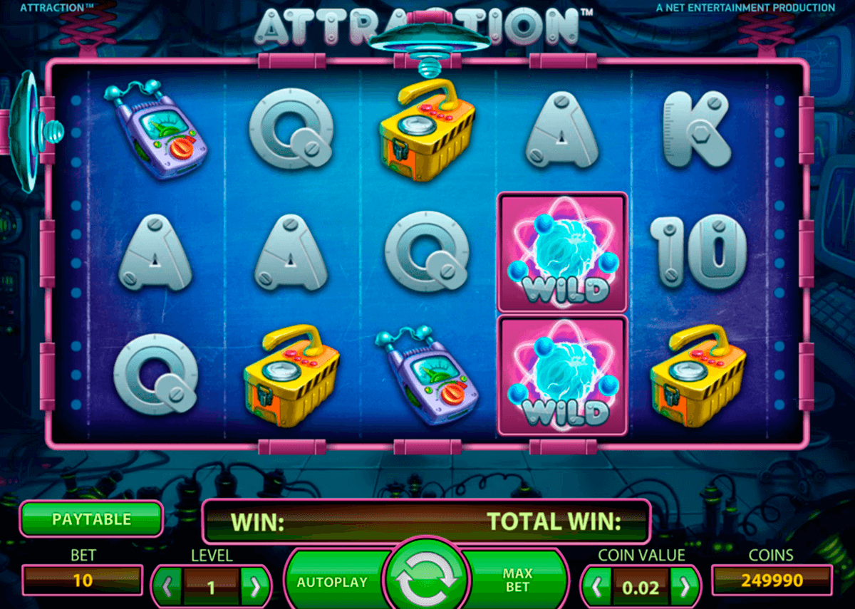 attraction netent tragamonedas gratis