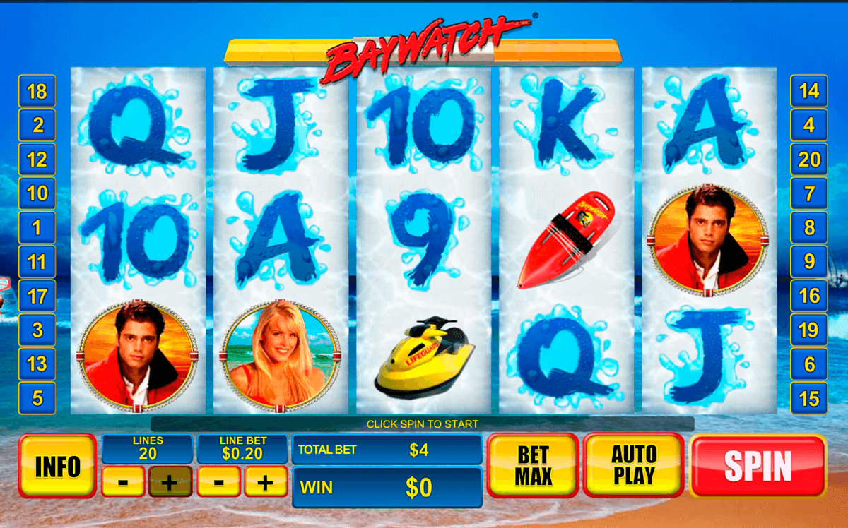 baywatch playtech tragamonedas gratis