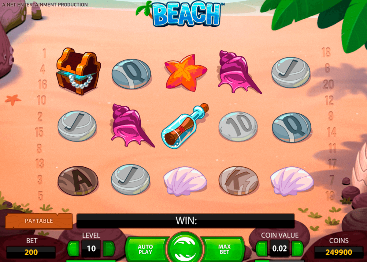 beach netent tragamonedas gratis