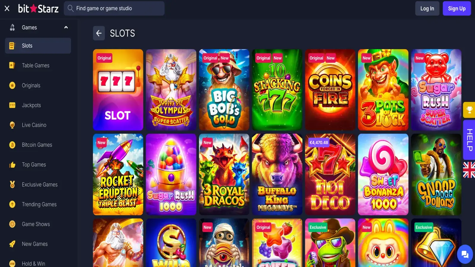 BitStarz Games
