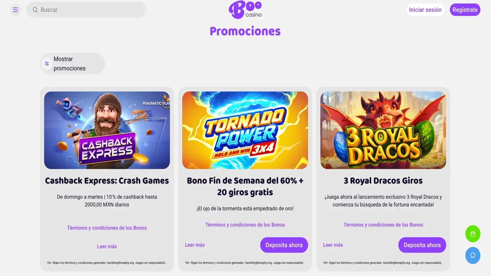 BooCasino Promotions MX