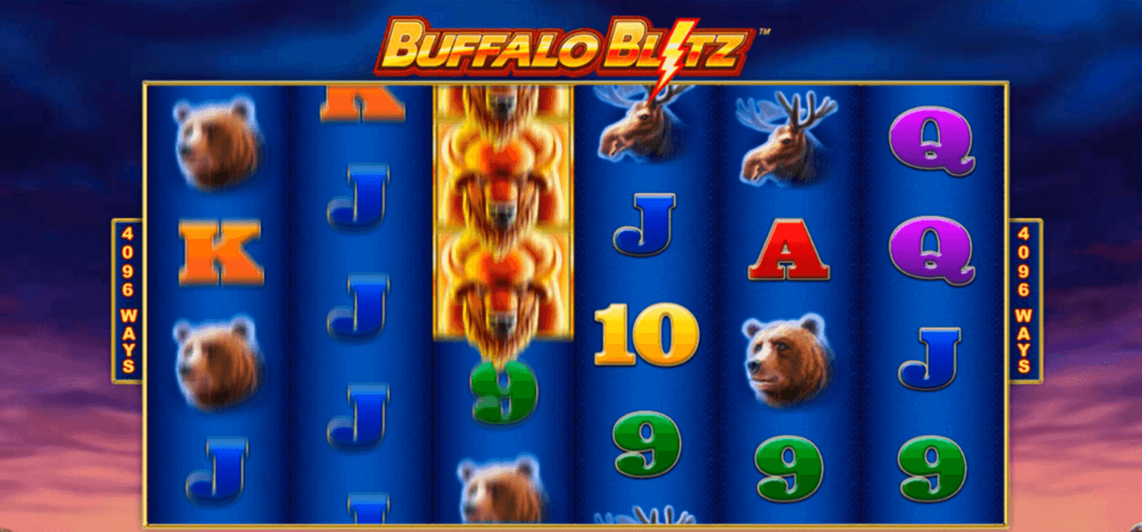 Tragamonedas Buffalo Blitz de Playtech
