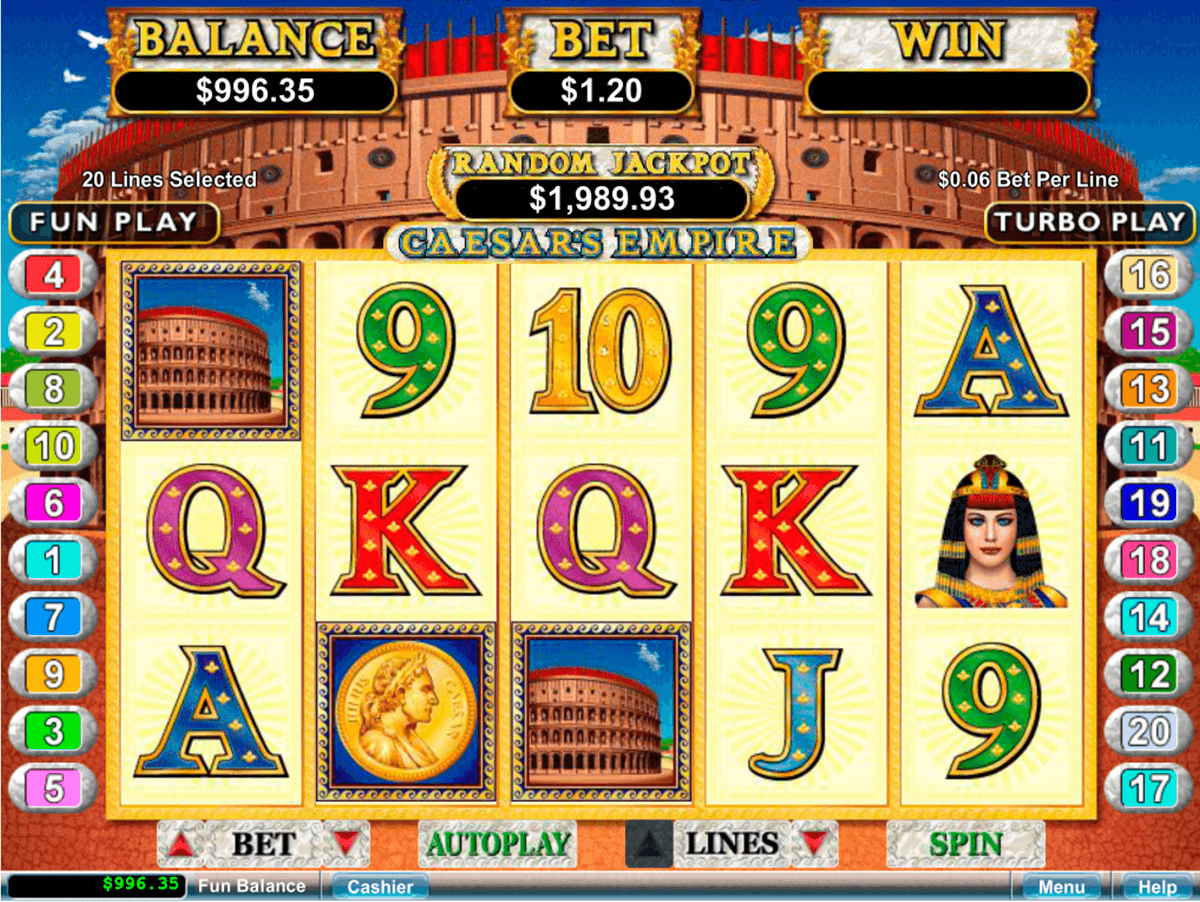 caesars empire rtg tragamonedas gratis