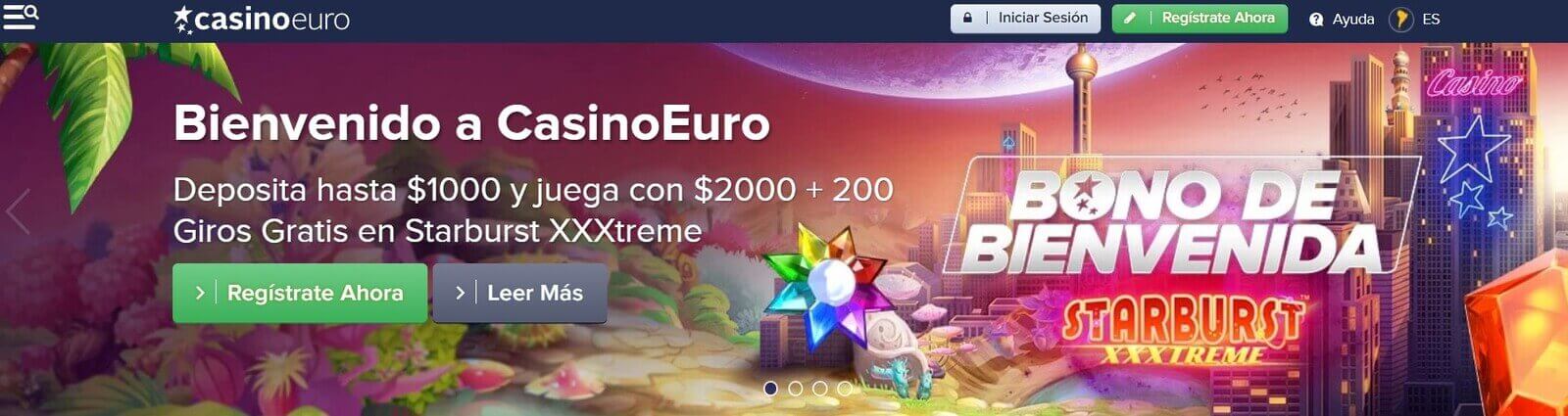 Bonos en CasinoEuro para jugar online desde iPhone