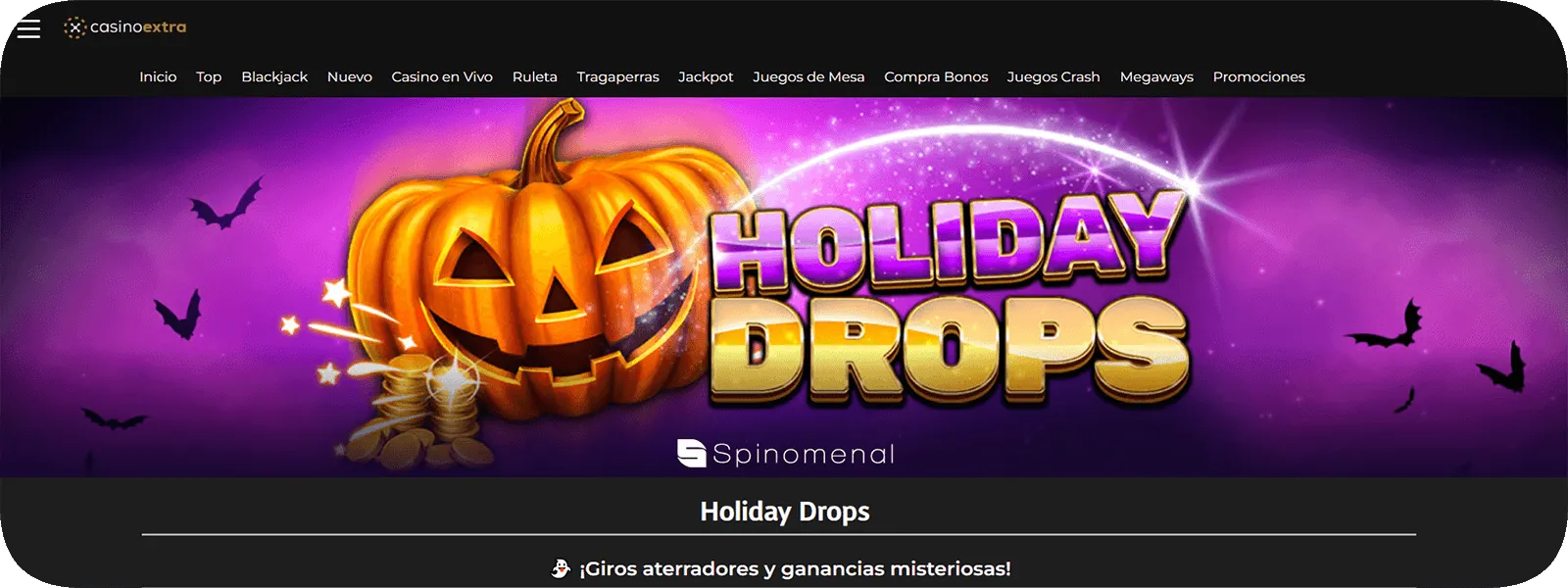 casinoetra holiday drops halloween