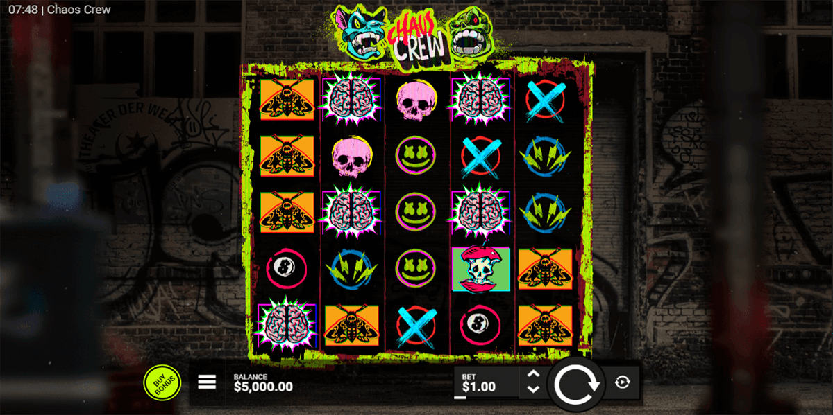 chaos crew hacksaw gaming