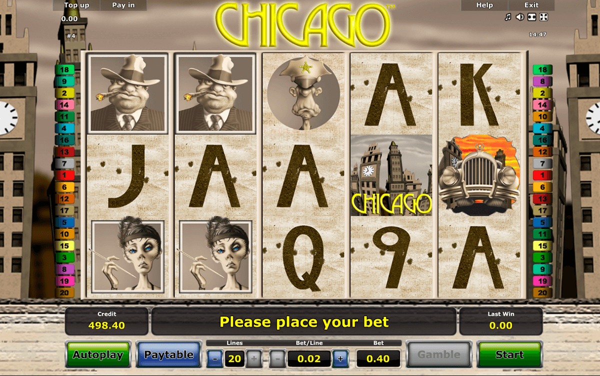chicago novomatic tragamonedas gratis