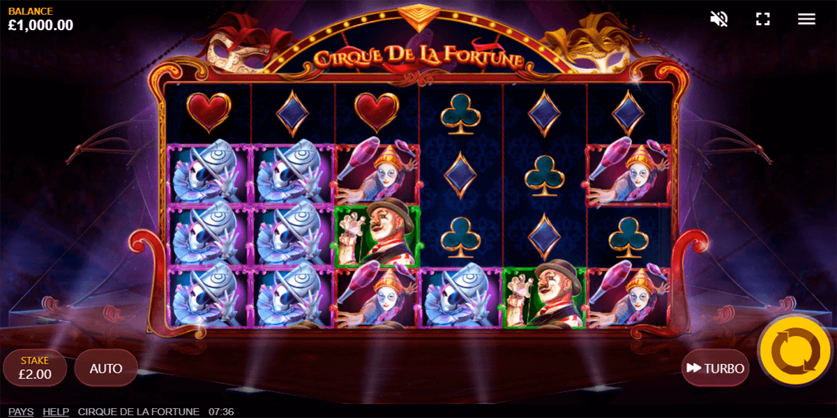 cirque de la fortune red tiger tragamonedas gratis
