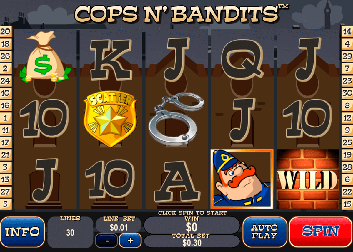 cops n bandits playtech tragamonedas gratis