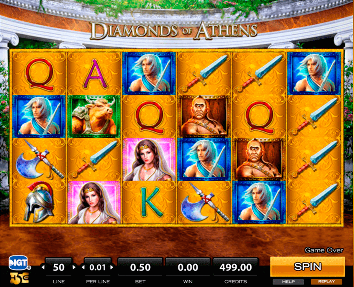 diamonds of athens high5 tragamonedas gratis