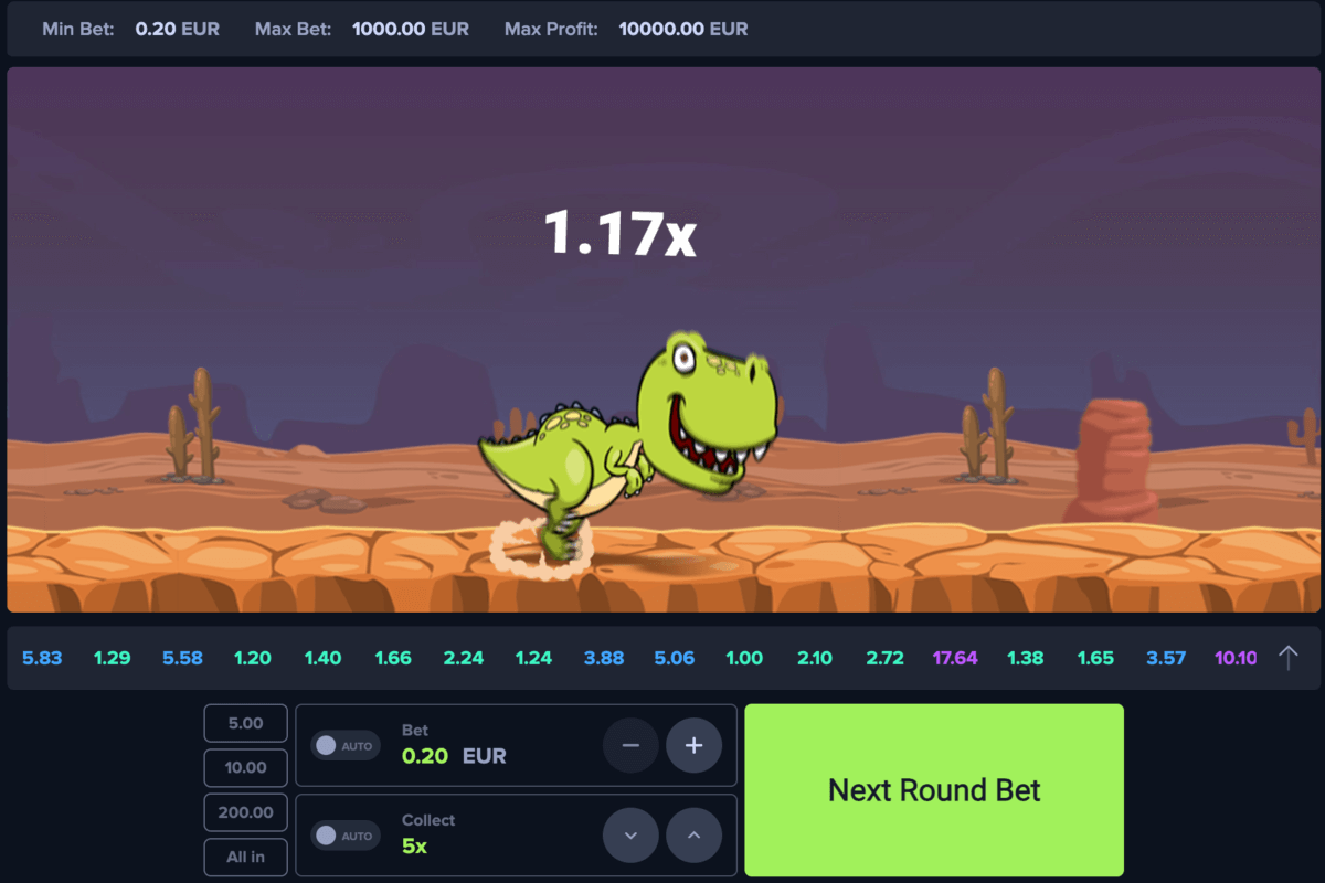 dino upgaming screenshot