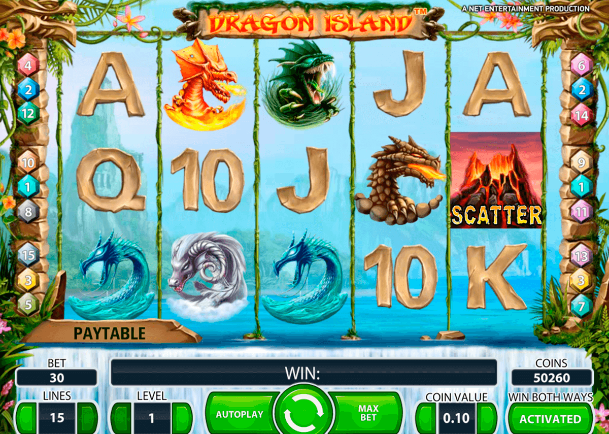 dragon island netent tragamonedas gratis