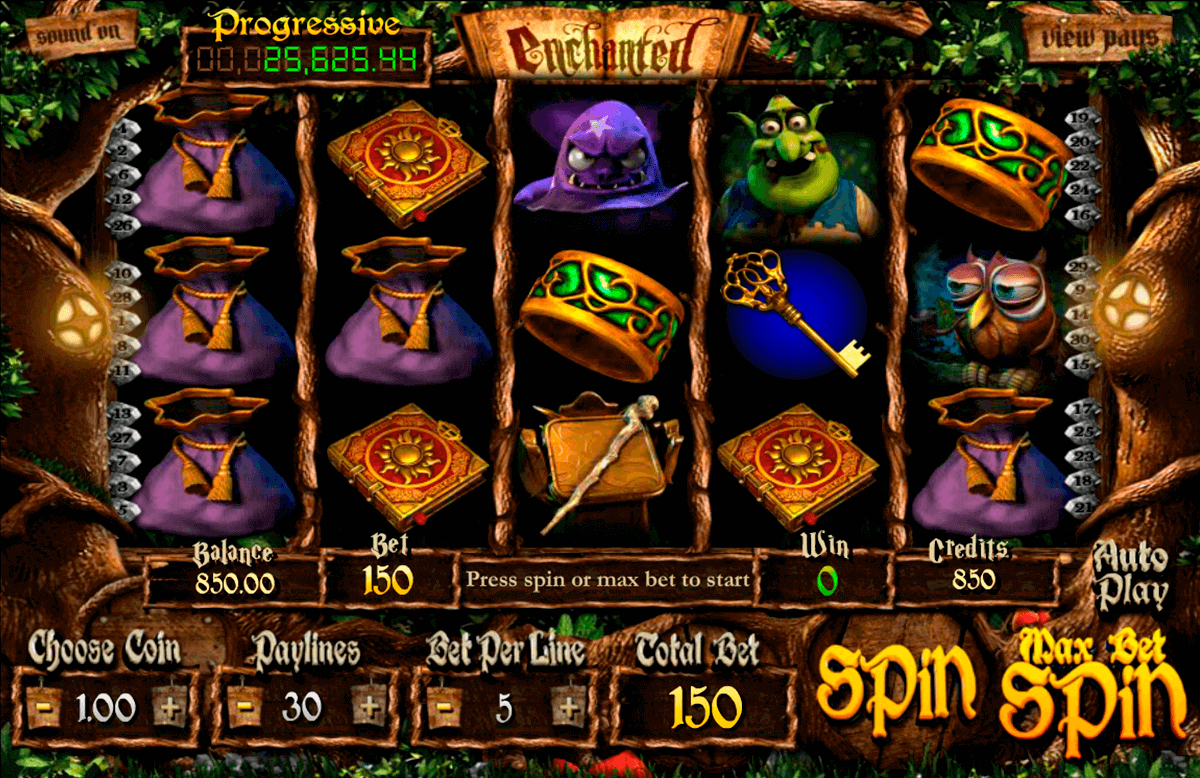 enchanted betsoft tragamonedas gratis