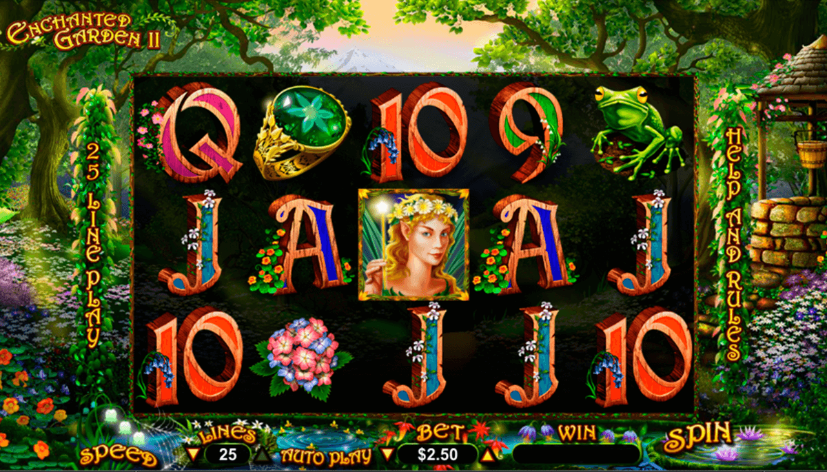 enchanted garden ii rtg tragamonedas gratis