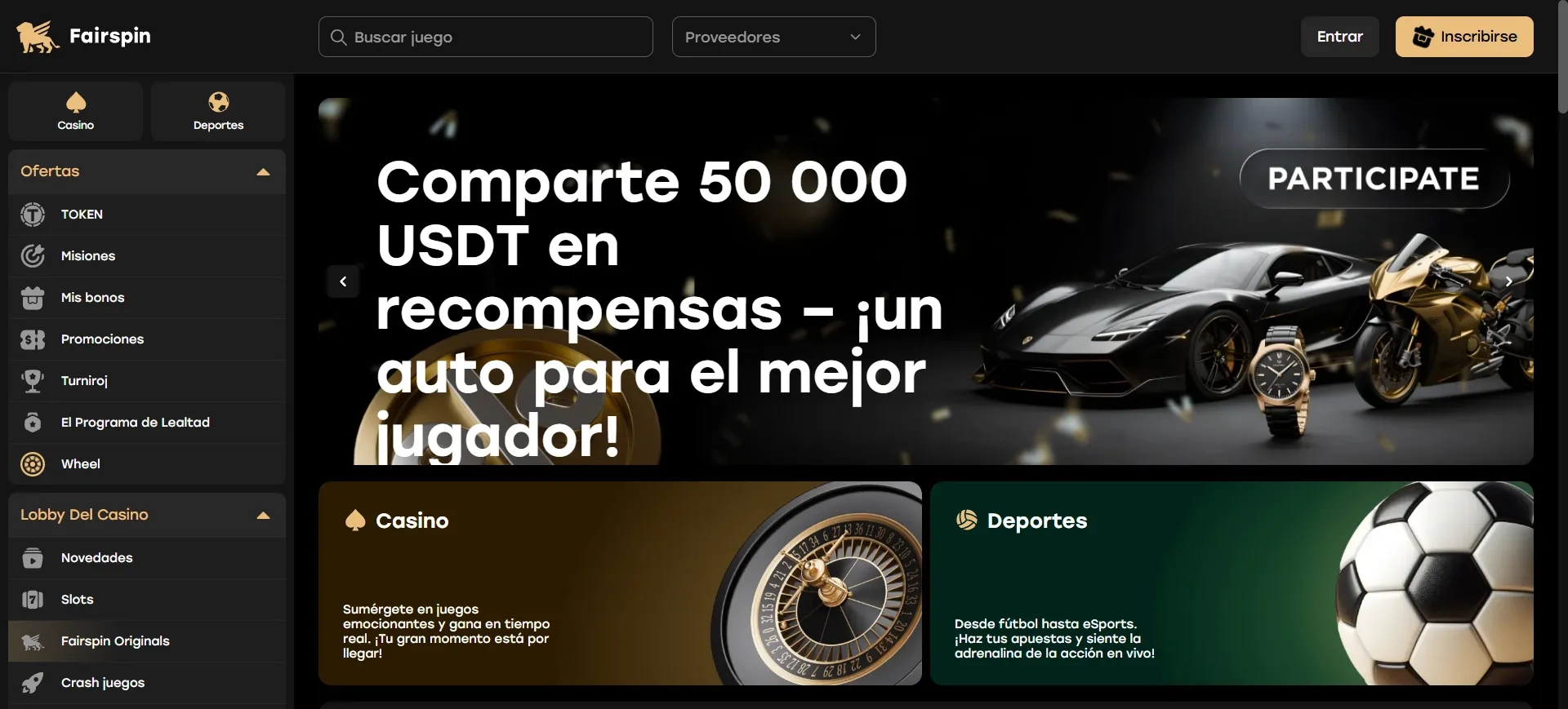 Fairspin Casino bonus