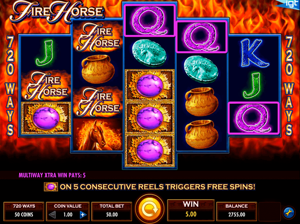 fire horse igt tragamonedas gratis