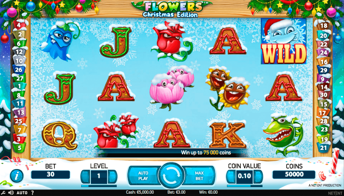 flowers christmas edition netent tragamonedas gratis