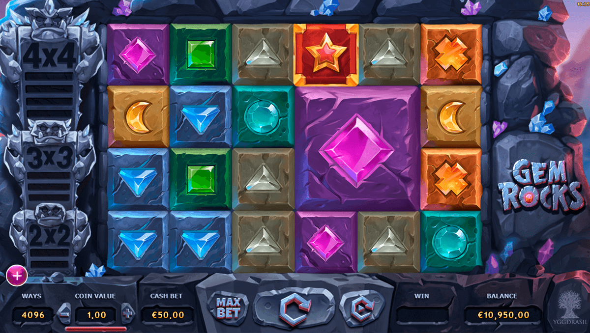 gem rocks yggdrasil tragamonedas gratis