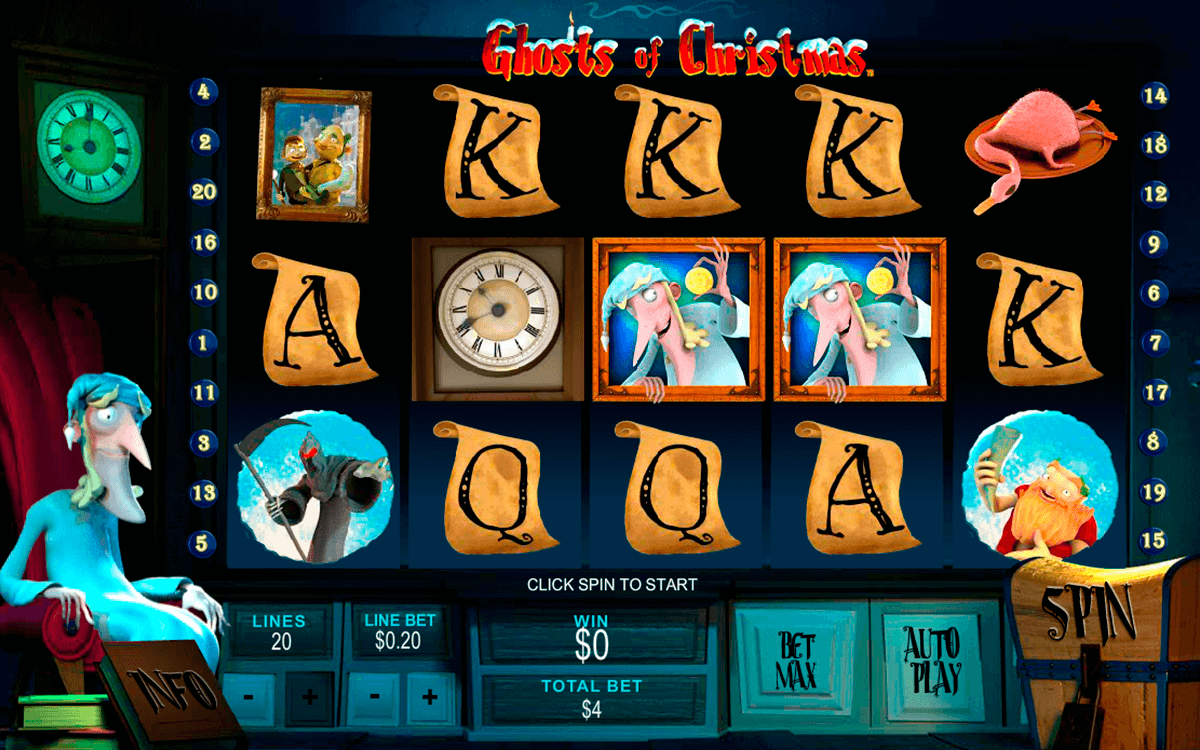 ghosts of christmas playtech tragamonedas gratis