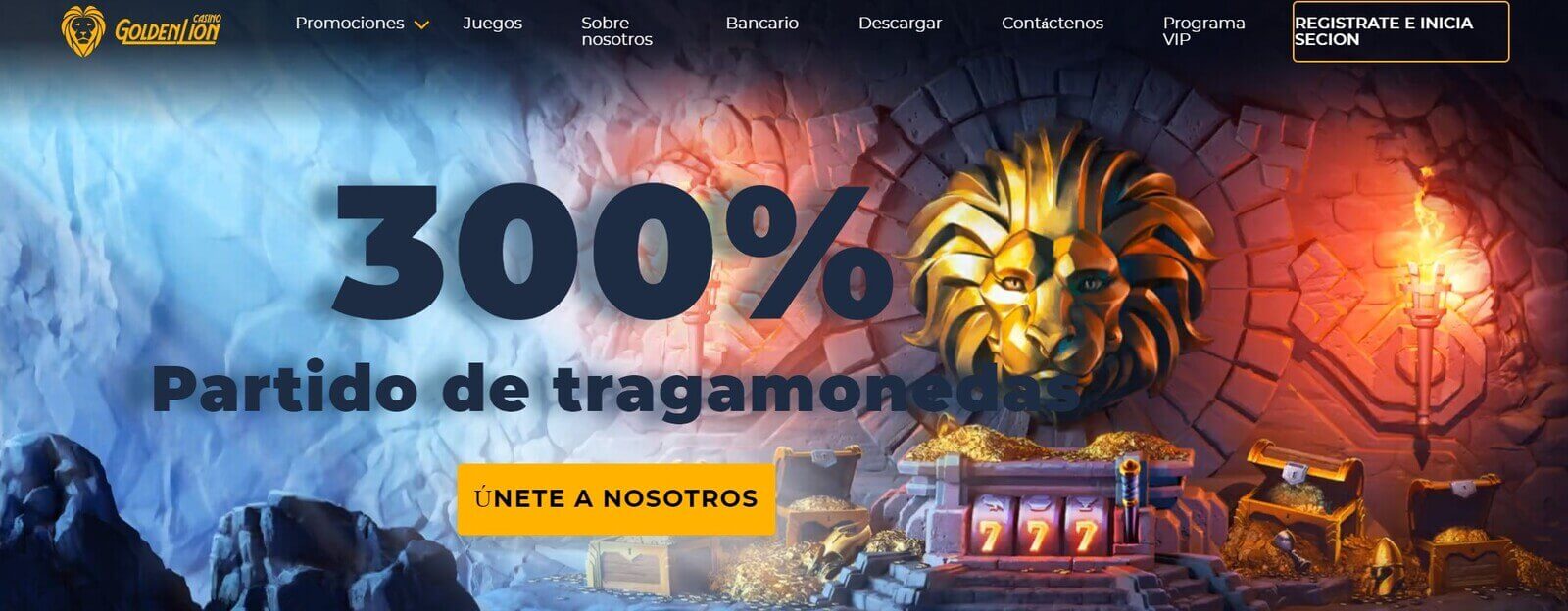 Golden Lion Casino Online ᐈ ¡Coge $2500 + 20 Giros Gratis!