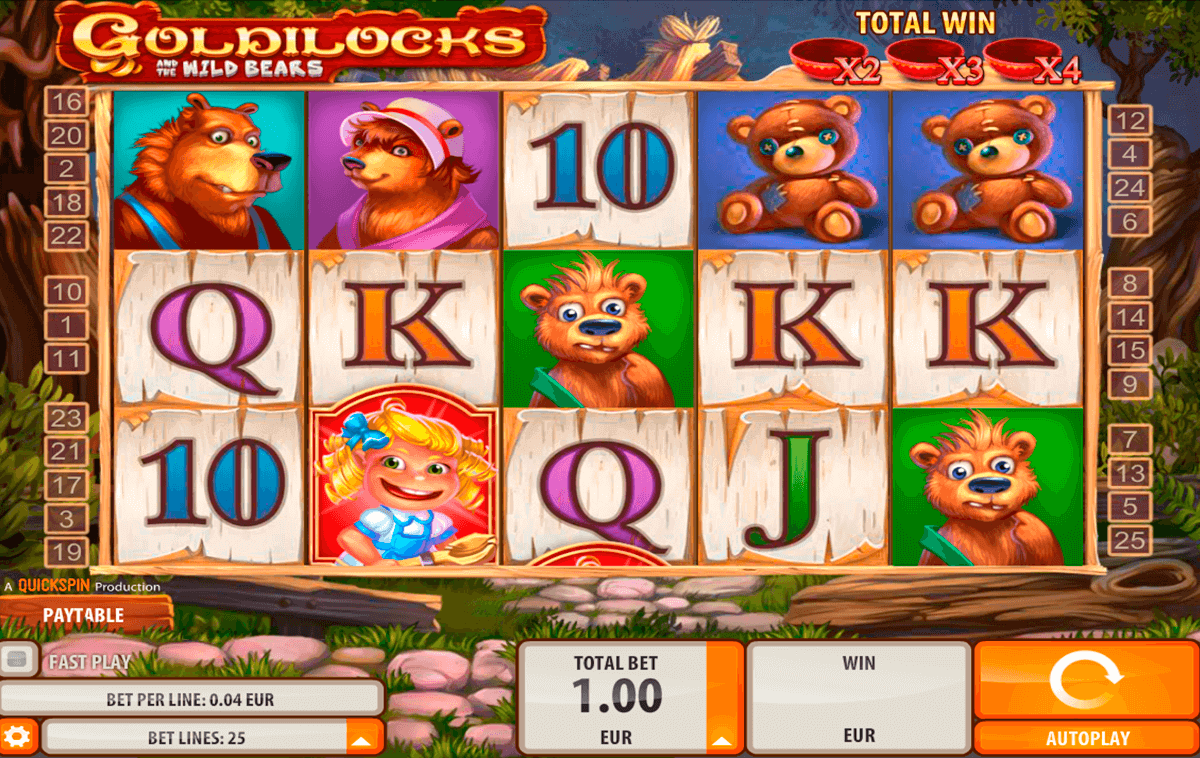 goldilocks quickspin tragamonedas gratis