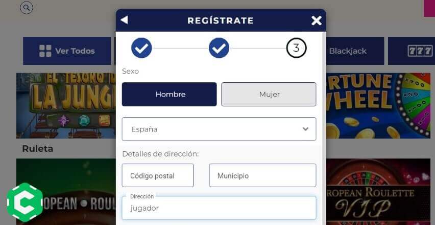 gratogana entrar paso