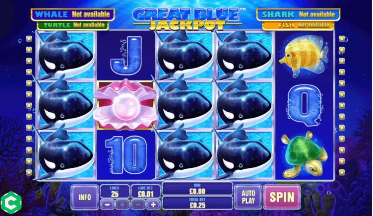 Slot Great Blue Jackpot