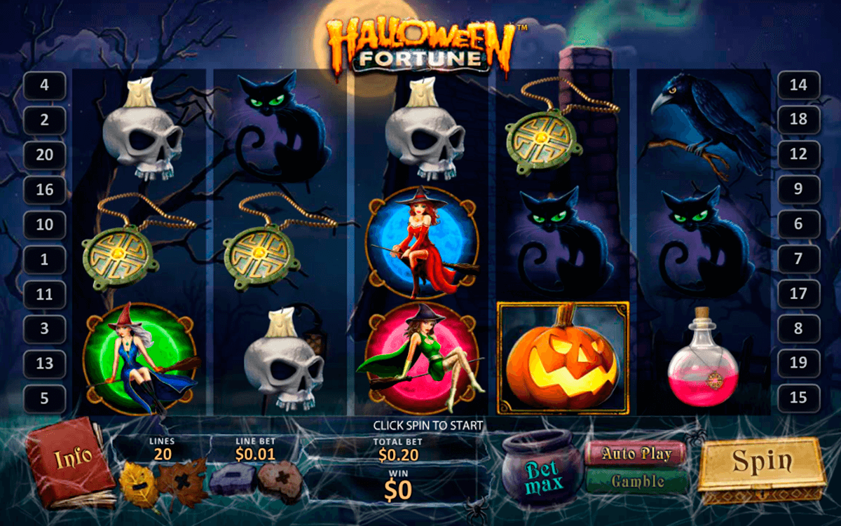 halloween fortune playtech tragamonedas gratis